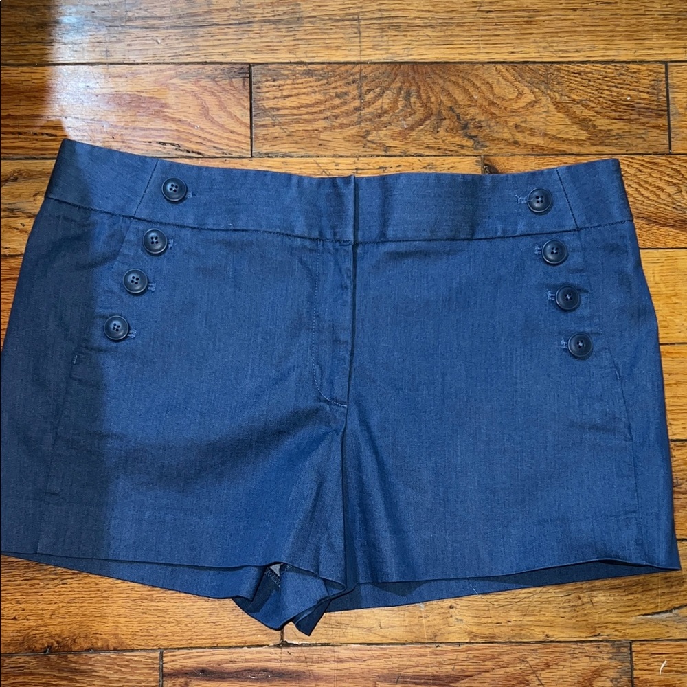 LOFT Navy Sailor Shorts